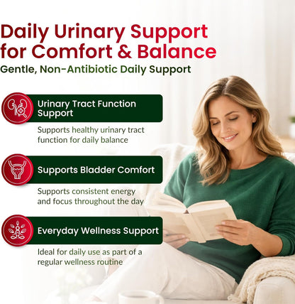 ForestLeaf D Mannose Supplements for Women & Men - D-Mannose 1000mg Capsules with Cranberry, Hibiscus & VIT C - DMannose Pills for UTI, Urinary Tract & Bladder Support - 120 Caps