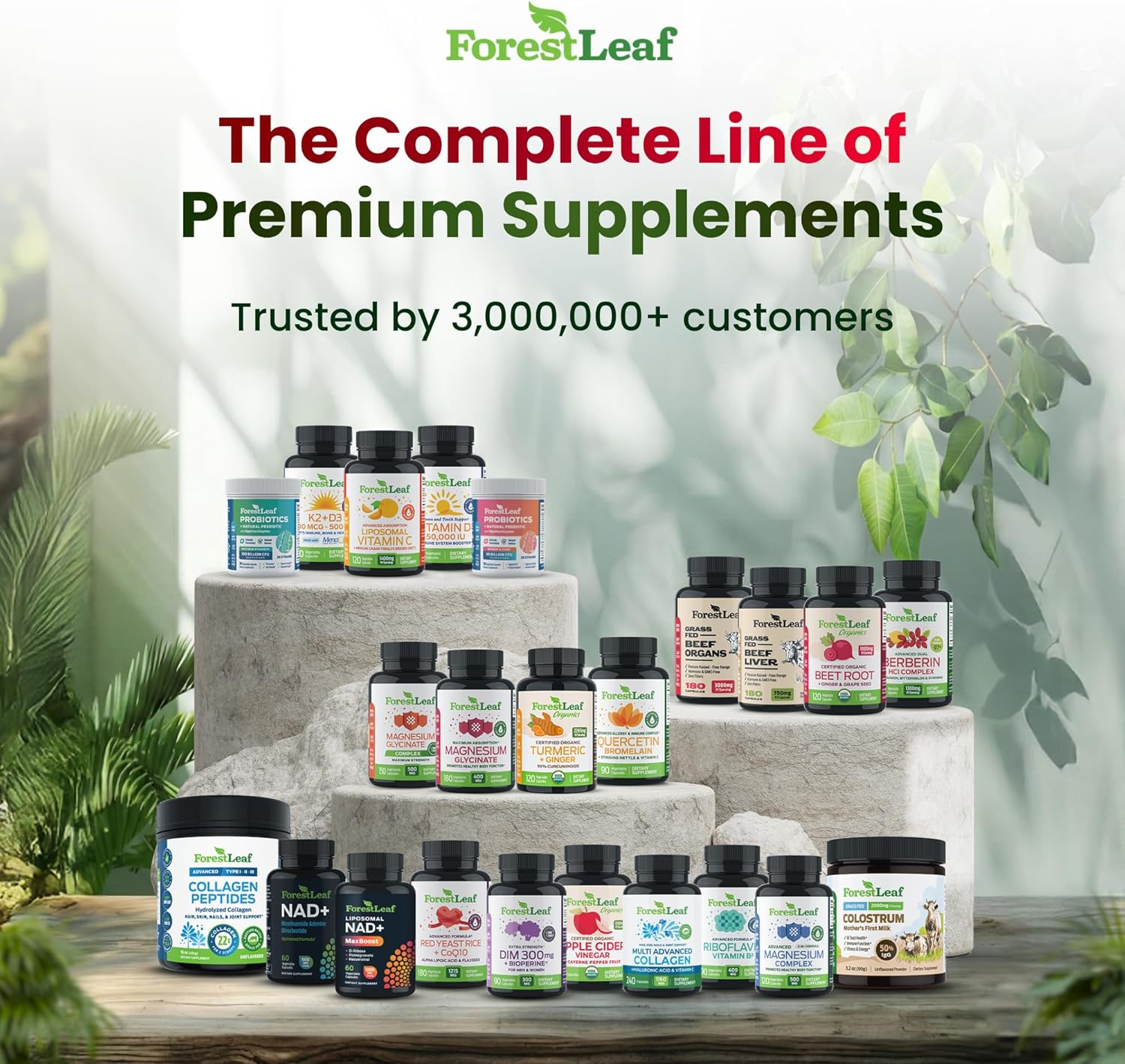 ForestLeaf D Mannose Supplements for Women & Men - D-Mannose 1000mg Capsules with Cranberry, Hibiscus & VIT C - DMannose Pills for UTI, Urinary Tract & Bladder Support - 120 Caps